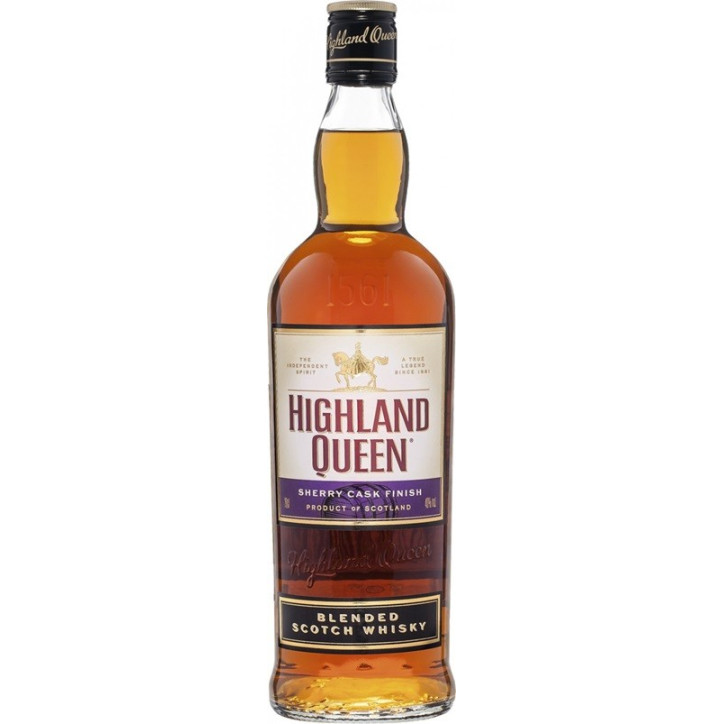 Highland Queen Sherry Cask Finish Blended Scotch Whisky Highland Queen Sherry Cask Finish Blended Scotch Whisky