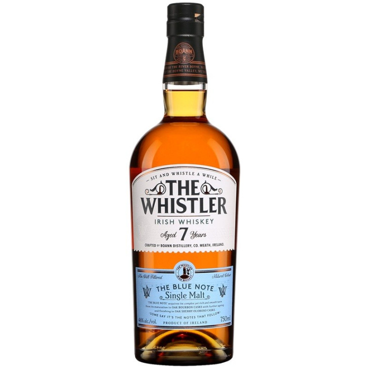 The Whistler 7 YO The Blue Note Single Malt Irish Whiskey 0,7L The Whistler 7 YO The Blue Note Single Malt Irish Whiskey 0,7L