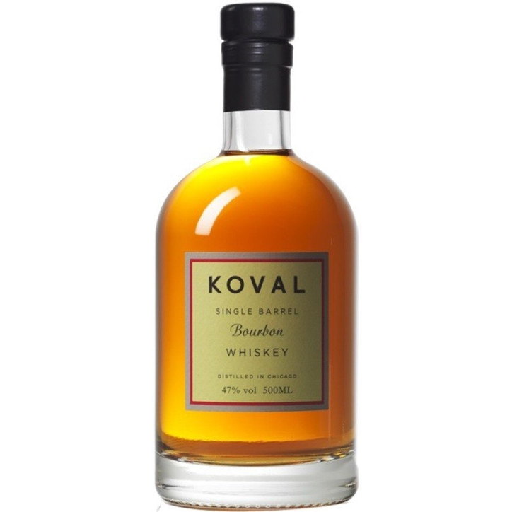 Koval Bourbon Single Barrel Whiskey 0,5L Koval Bourbon Single Barrel Whiskey 0,5L
