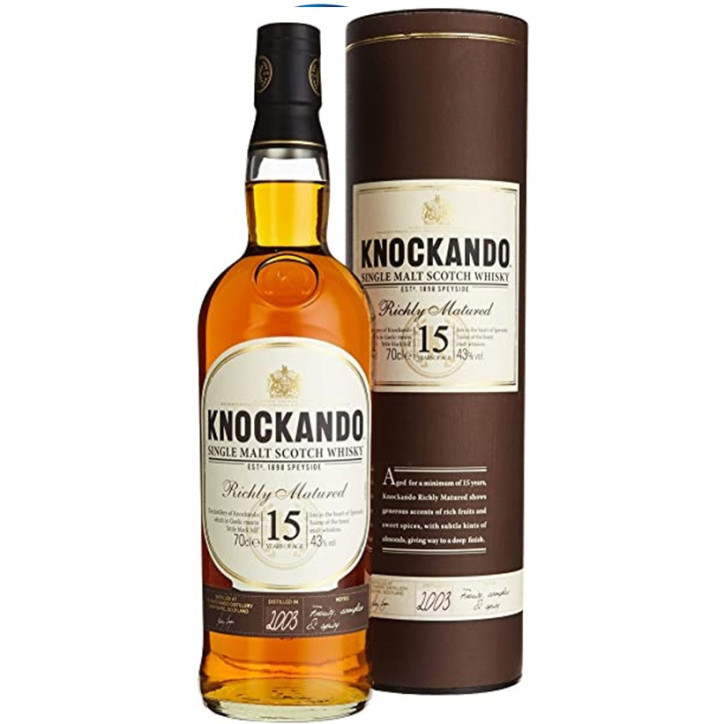 Knockando 15 Richly Matured Single Malt Scotch Whisky 0,7L Knockando 15 Richly Matured Single Malt Scotch Whisky 0,7L