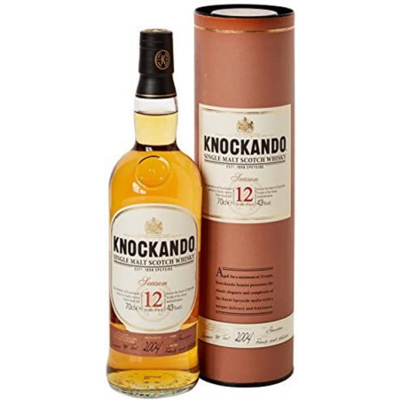 Knockando 12 YO Single Malt Scotch Whisky 0,7L