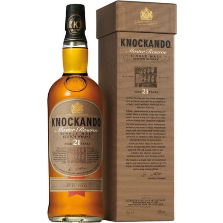 Knockando 21 YO Master Reserve Singe Malt Scotch Whisky 0,7L Knockando 21 YO Master Reserve Singe Malt Scotch Whisky 0,7L