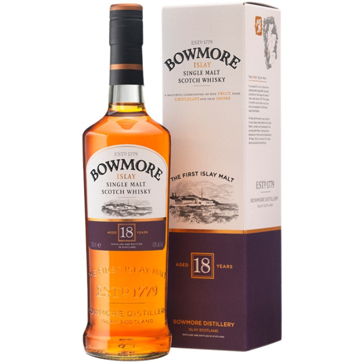 Bowmore 18 Years Islay Single Malt Scotch Bowmore 18 Years Islay Single Malt Scotch