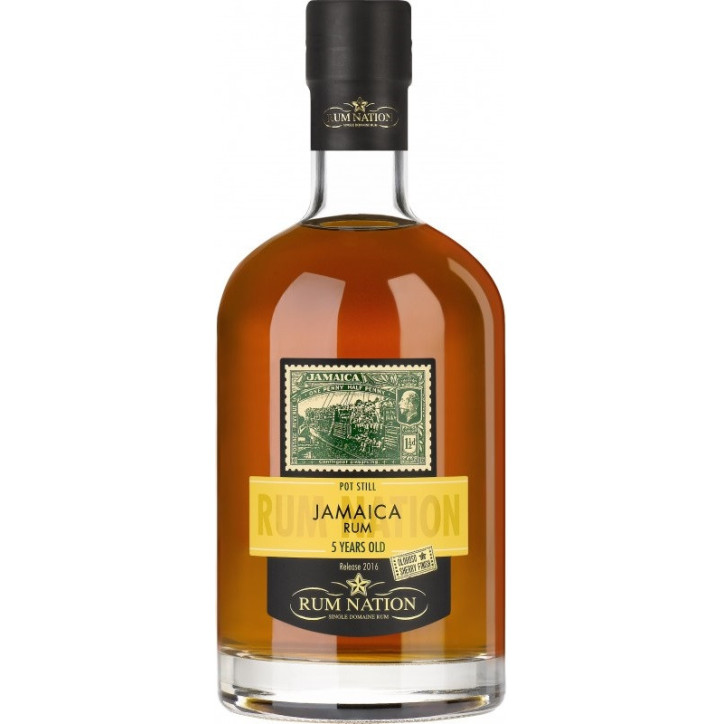Nation JAMAICA 5 YO Rum 0,7L Nation JAMAICA 5 YO Rum 0,7L