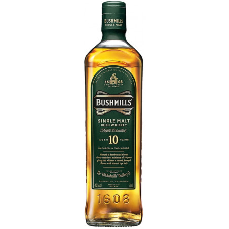 Bushmills 10 Year Old Irish Whiskey