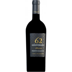 Anniversario 62 Primitivo di Manduria DOP Riserva 2014