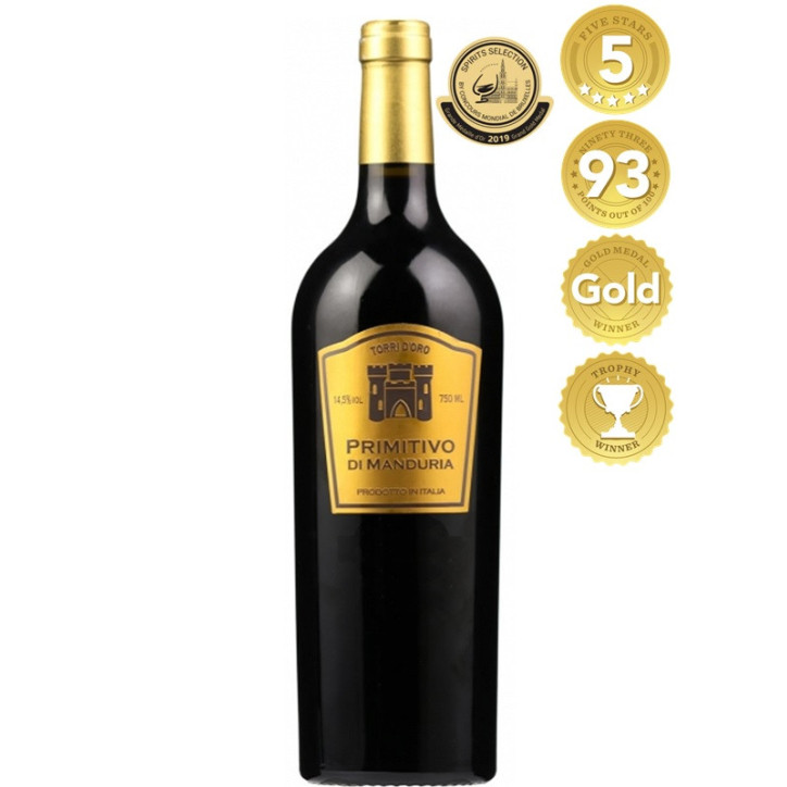 Torri Doro Gold Primitivo di Manduria Angelo Rocca Torri Doro Gold Primitivo di Manduria Angelo Rocca