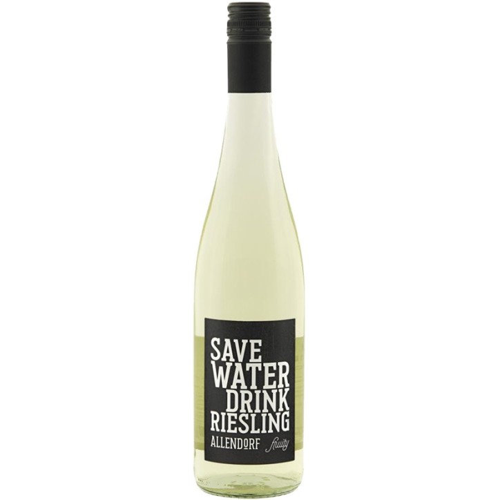 Allendorf Save Water Drink Riesling Fruity Allendorf Save Water Drink Riesling Fruity