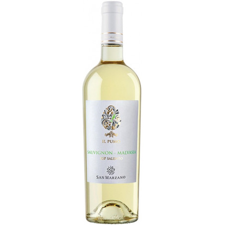 Il Pumo Sauvignon Malvasia Bianco Salento IGP Cantine San Marzano