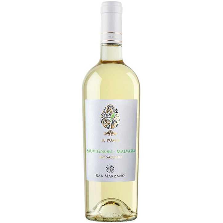 Il Pumo Sauvignon Malvasia Bianco Salento IGP Cantine San Marzano