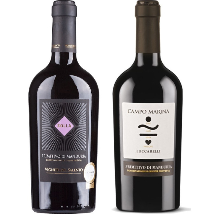 ZOLLA PRIMITIVO & CAMPO MARINA PRIMITIVO ZOLLA PRIMITIVO & CAMPO MARINA PRIMITIVO