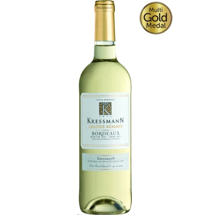 Kressmann Bordeaux Grande Reserve Demi Sec Blanc Kressmann Bordeaux Grande Reserve Demi Sec Blanc