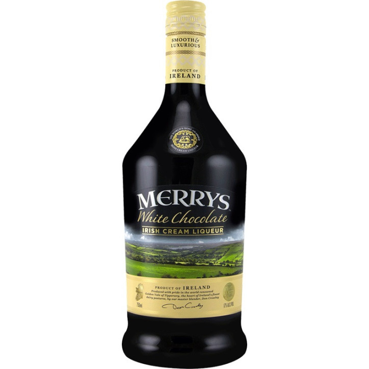 Merrys White Chocolate Irish Cream Liqueur 0,7L Merrys White Chocolate Irish Cream Liqueur 0,7L