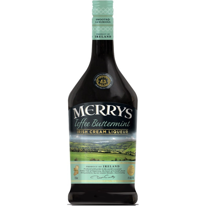 Merrys Toffee Buttermint Irish Cream Liqueur 0,7L