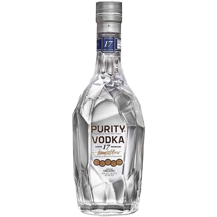 Purity Vodka Super 17 Premium Organic Vodka Purity Vodka Super 17 Premium Organic Vodka