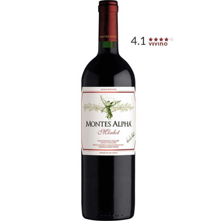 Montes Alpha Merlot Chile Montes Alpha Merlot Chile