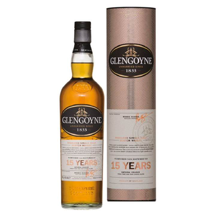 Glengoyne 15 Years Nurtured Then Matured For Highland Single Malt Glengoyne 15 Years Nurtured Then Matured For Highland Single Malt