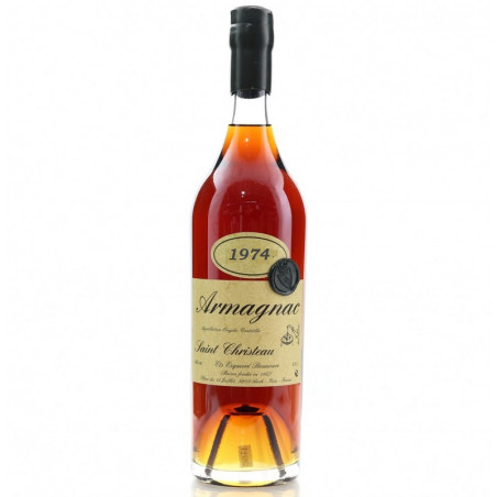 wódka Armagnac Sain Christeau 1974r.
