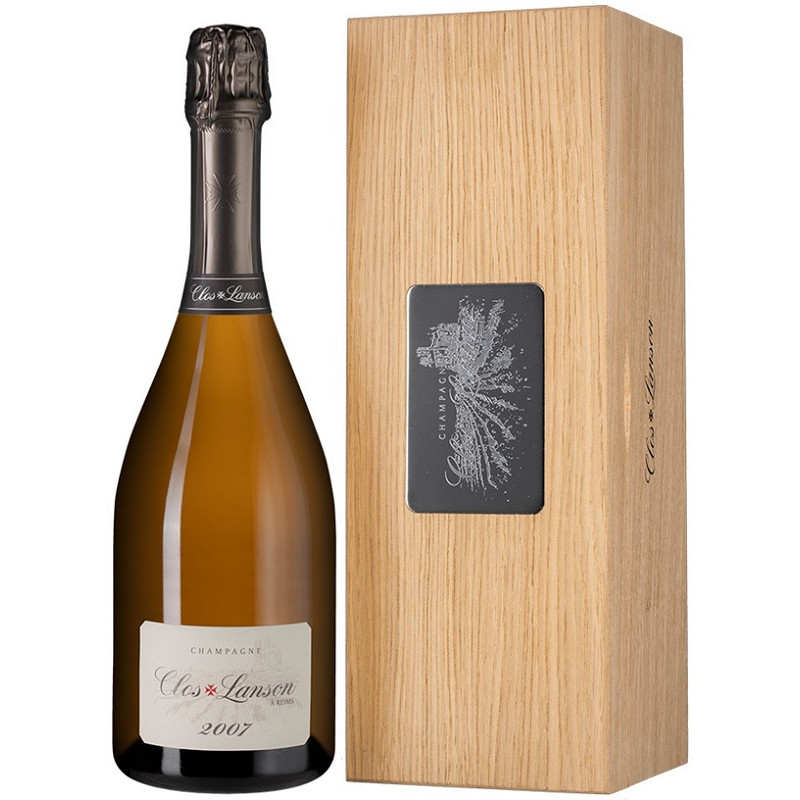 Lanson Clos Lanson Chardonnay Vintage Brut  w skrzyni