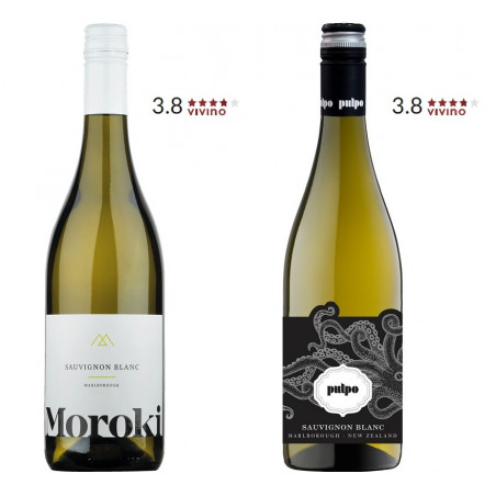 Moroki & Pulpo Wina Nowozelandzkie Sauvignon Blanc