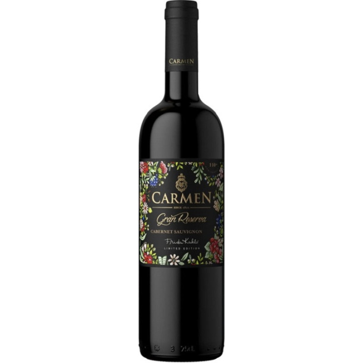 Carmen Gran Reserva Cabernet Sauvignon, Frida Kahlo Limited Edition Carmen Gran Reserva Cabernet Sauvignon, Frida Kahlo Limited Edition