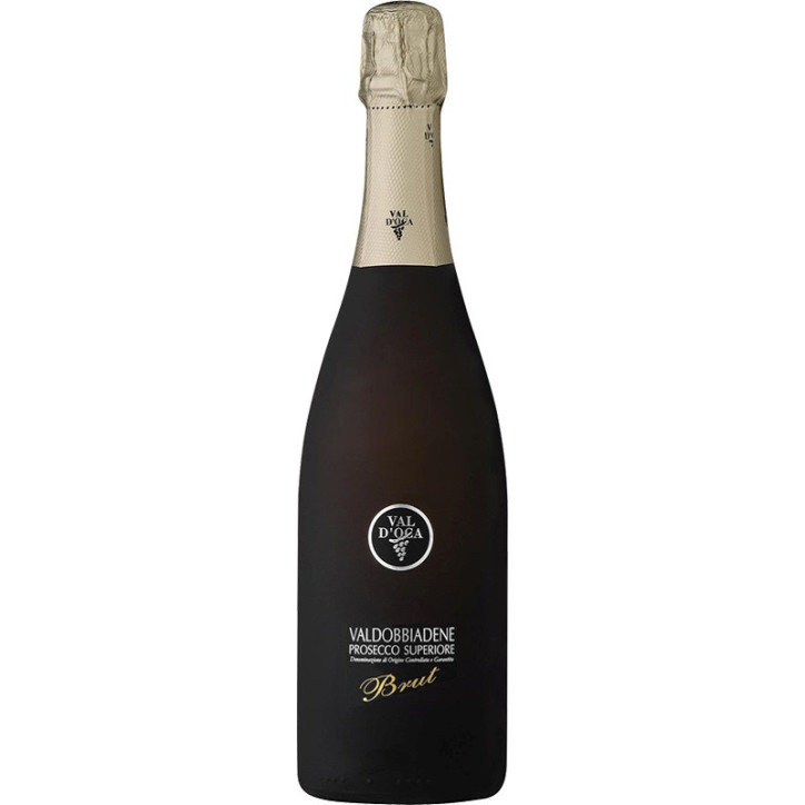 Val D’oca Prosecco Valdobbiadene Brut Black Bottle Collection Val D’oca Prosecco Valdobbiadene Brut Black Bottle Collection
