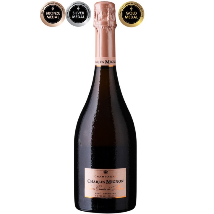 Charles Mignon Couvee Comte de Marne Rose Brut Grand Cru