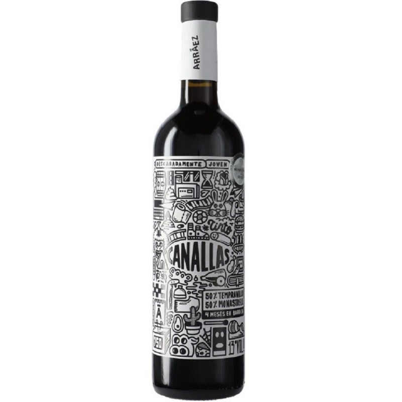Bodegas Arraez Canallas Joven Tinto