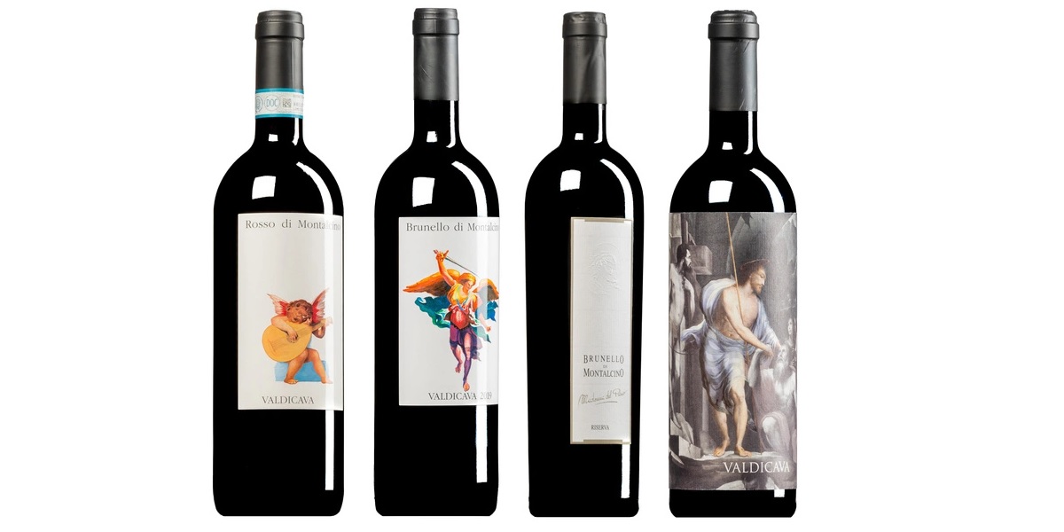 Valdicava Montalcino Toskania Włochy Wina